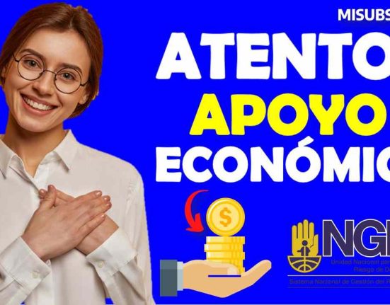 ¡Atentos! Reclamar apoyo económico 500mil
