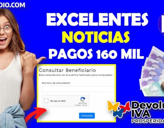 "Excelentes noticias"Pagos por Venir Devolución del iva Acumulado Hasta 160 mil Ver Lista 2023.