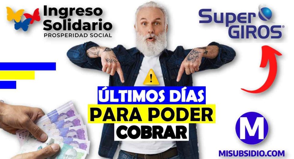 Ingreso Solidario: Ultimos dias para poder cobrar pagos pendientes
