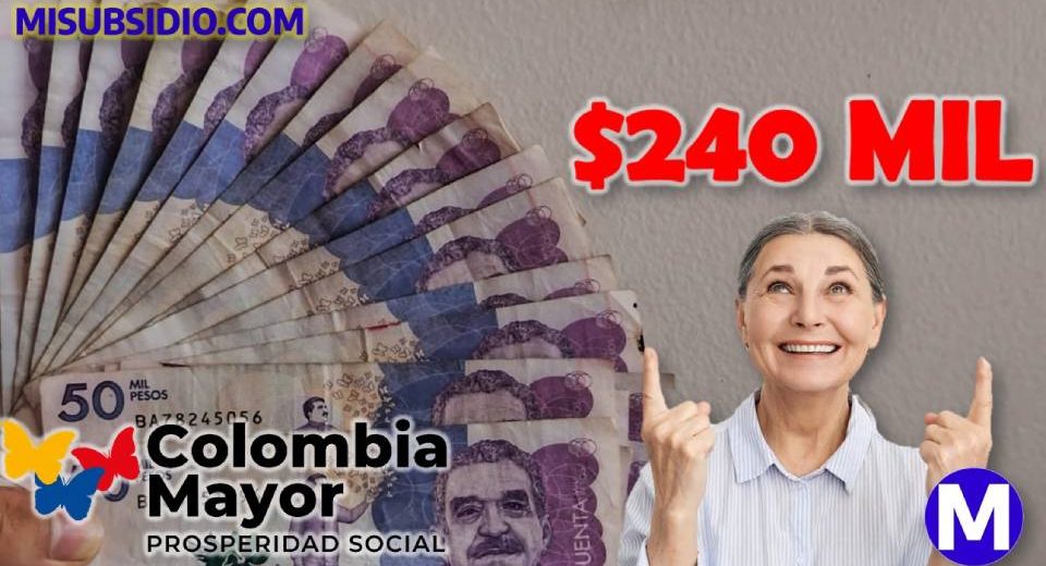 los pagos de Colombia Mayor