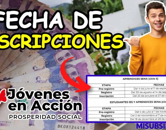 Hay nuevas inscripciones del subsidio Jóvenes en acción en el año 2023