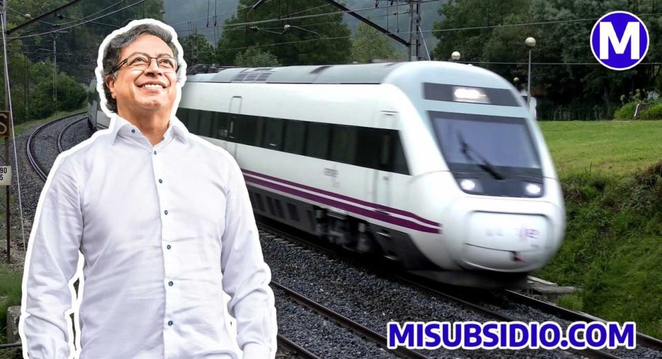 El presidente Gustavo Petro quiere construir un Tren en Colombia 2023