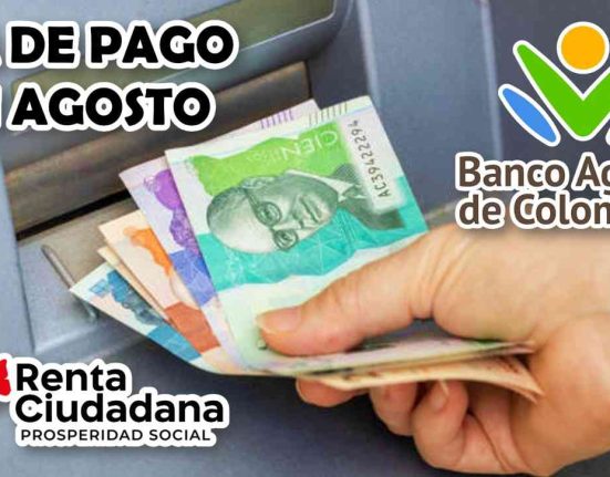 Día de pago en Agosto de Renta Ciudadana 2023