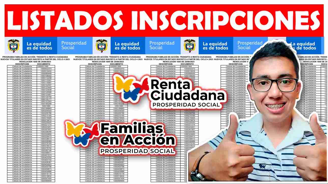 Wintor ABC: "Listados e Inscripciones al Programa Familias en Acción y Renta Ciudadana" ¡Ya Disponible! Consulta Aquí