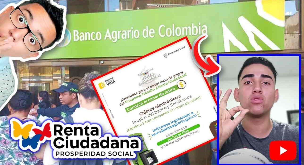 La Renta Ciudadana 2023: Tercer pago por Banco Agrario y otras entidades