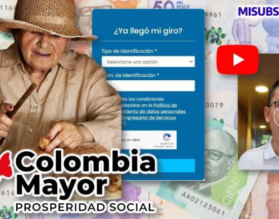 Colombia Mayor Consulta Fechas y Puntos Para Recibir Dinero de Enero 2024