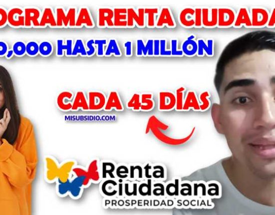Consulta Si estas focalizado en el Programa Renta ciudadana 2024 - Verifica las 4 líneas.