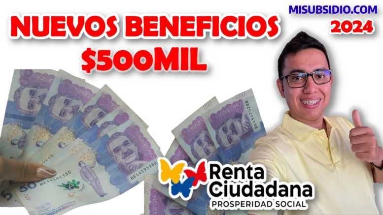 Wintor ABC: Renta Ciudadana- Bono de 500 Mil Pesos colombianos consulta Cobro, Montos y Fechas