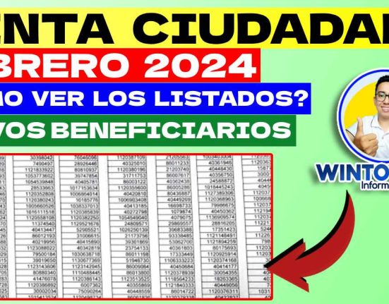 Renta Ciudadana 2024: ¿Como ver los listados de beneficiarios y pagos?