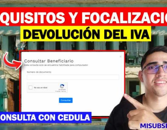 ¿Cuáles son los requisitos y focalización de la devolución de IVA 2024? Consulta número de identificación