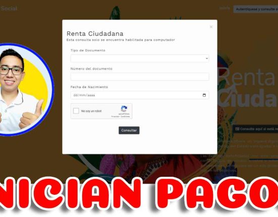 Renta Ciudadana 2024: Inician pagos