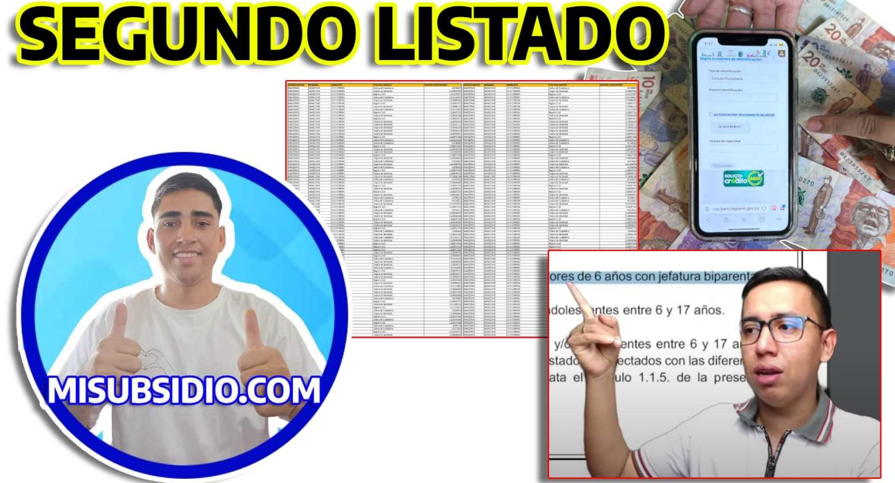 Wintor ABC Informa: Segundo Listado Renta Ciudadana Colombia Sin Hambre y fechas de pago