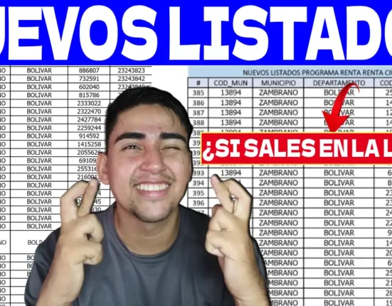 Listados de Renta Ciudadana