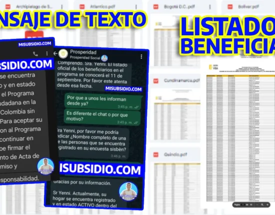 Renta Ciudadana y Colombia Sin Hambre: Consulta si Eres Beneficiario a través de Mensaje de Texto y Más