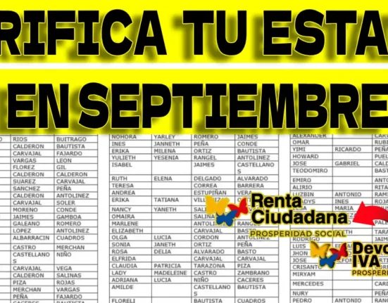 Septiembre_ Renta Ciudadana en Colombia Beneficiario