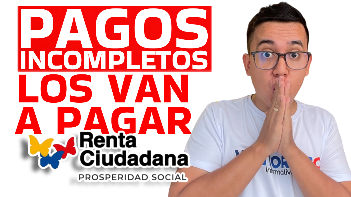 Miles de familias denuncian pagos incompletos de Renta Ciudadana - solo les llegó la devolución del IVA”