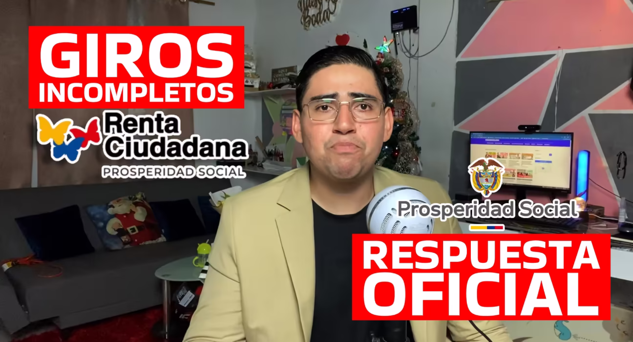 Giros Incompletos en Noviembre - ¿Respuesta Oficial Prosperidad Social - Renta Ciudadana