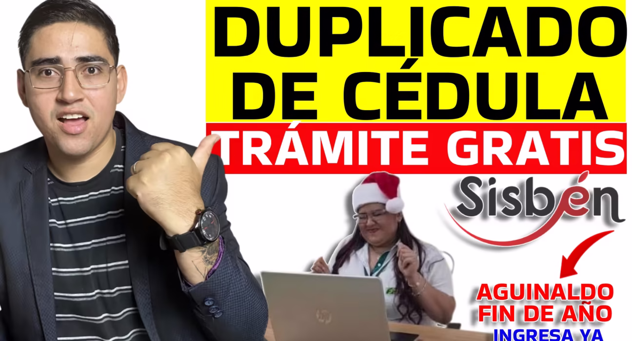 Trámite Gratis 2025 Así Puedes Obtener tu Duplicado de Cédula en Noviembre y Diciembre