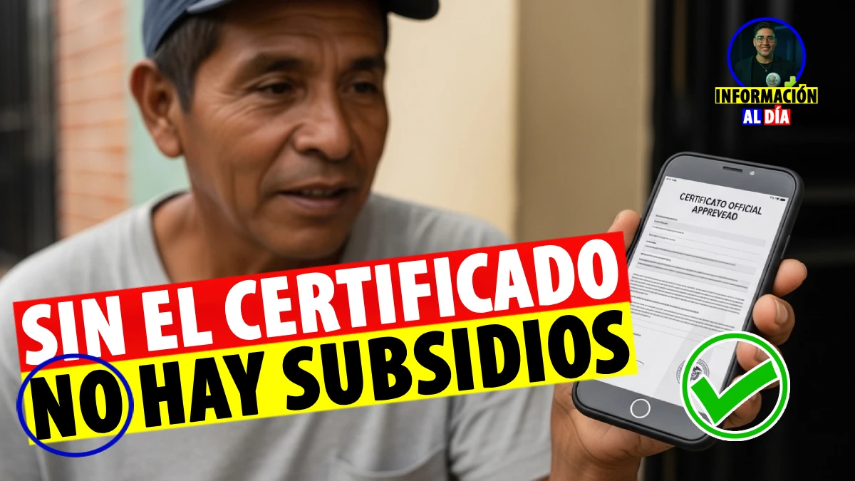 Con este certificado de comunidades indígenas puedes acceder a los subsidios del Gobierno