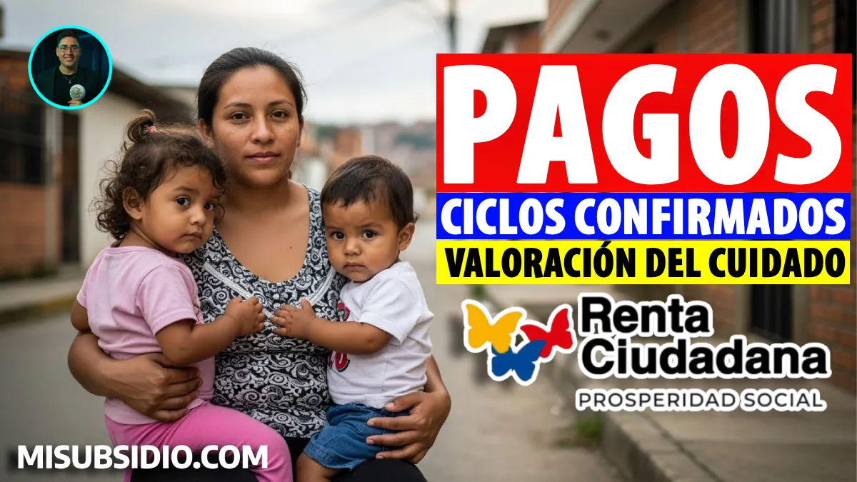 Renta Ciudadana 2026 pagos, ciclos confirmados y todo lo que se sabe a enero
