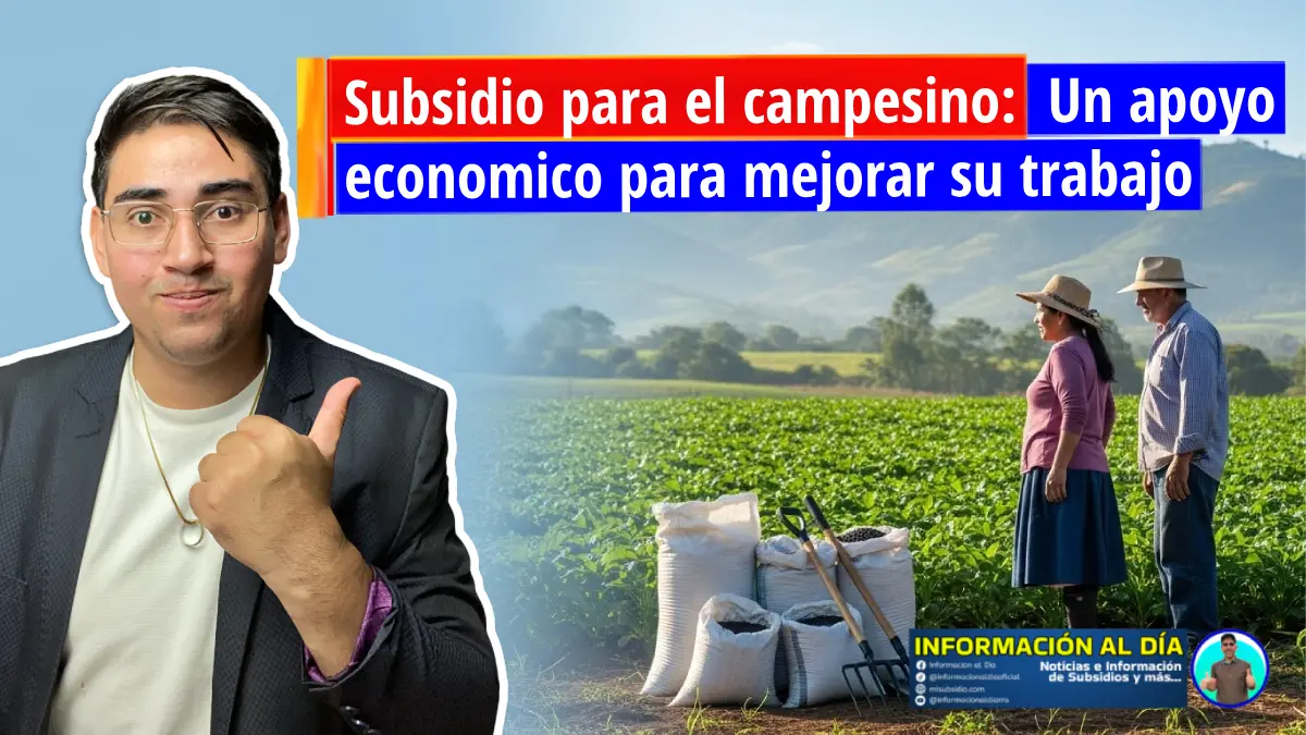 ¿Eres campesino Estos programas rurales te ayudan a producir más y gastar menos