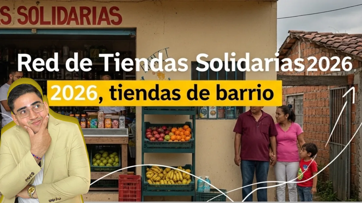Red de Tiendas Solidarias 2026 el impulso que llega a 4.650 tiendas de barrio en Colombia