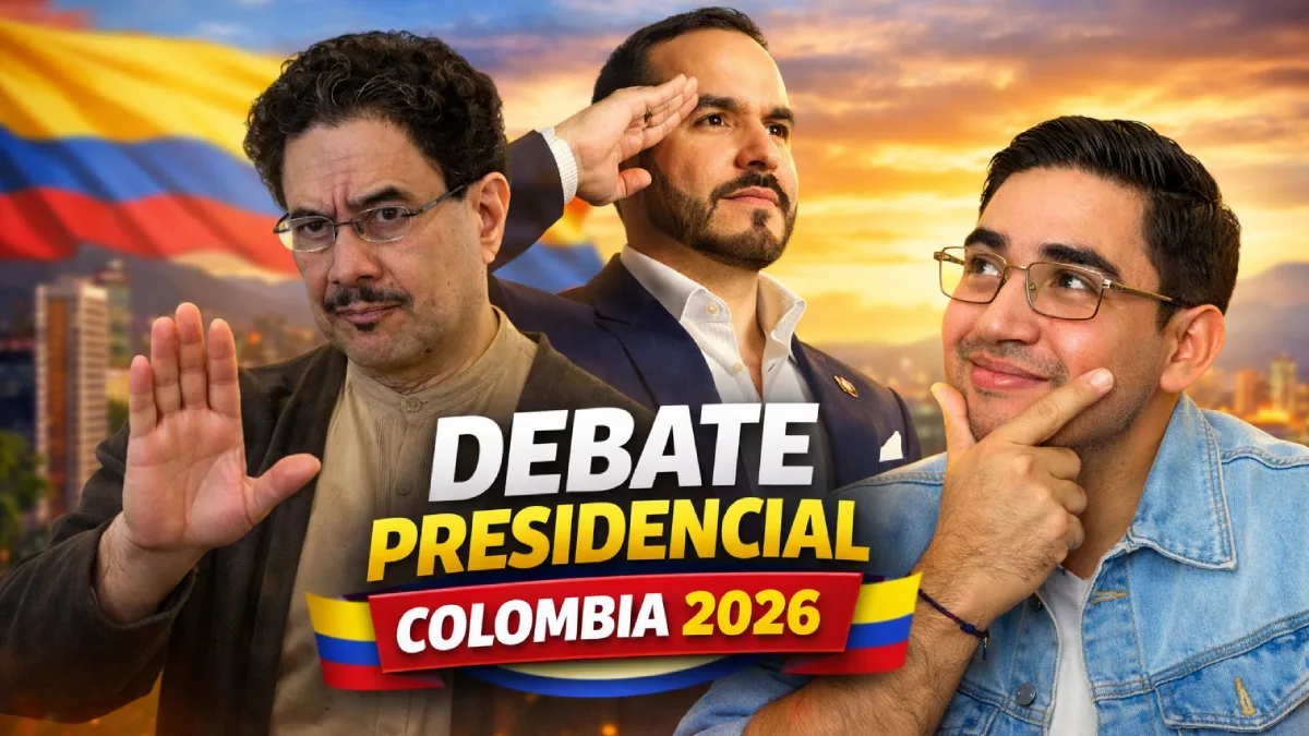 Debate presidencial Colombia propuestas de los Candidatos y cómo funcionarán las elecciones 2026