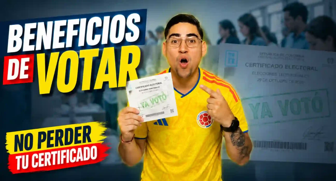 Certificado electoral 2026 estos son los beneficios de votar y por qué no debes perderlo