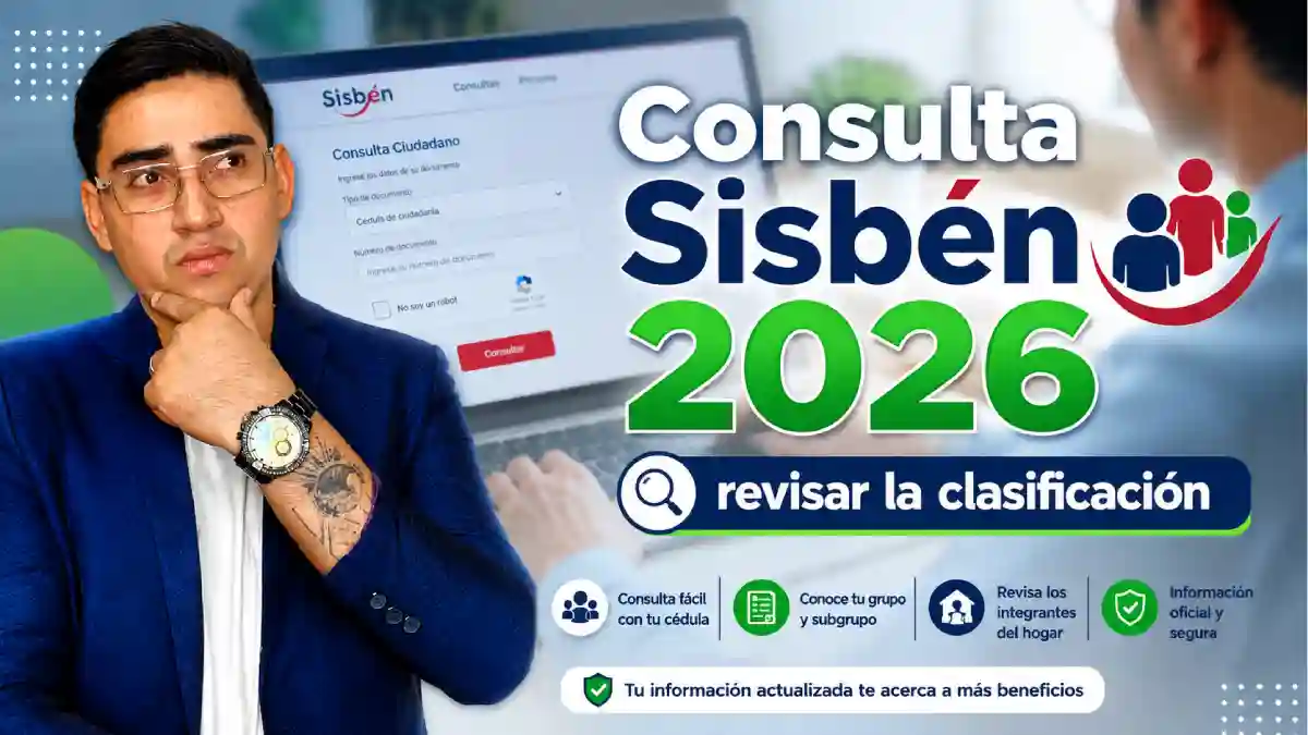 Consulta Sisbén 2026 revisa tu clasificación fácilmente con la cédula