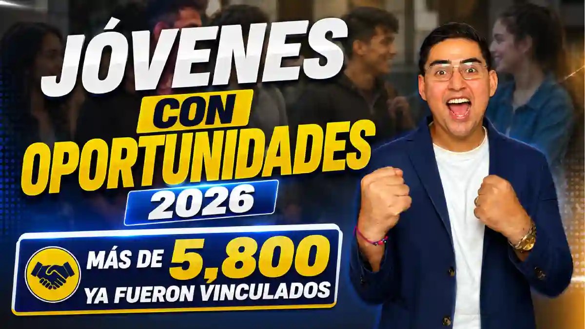 Jóvenes con Oportunidades Más de 5.800 ya fueron vinculados a rutas de formación y acompañamiento