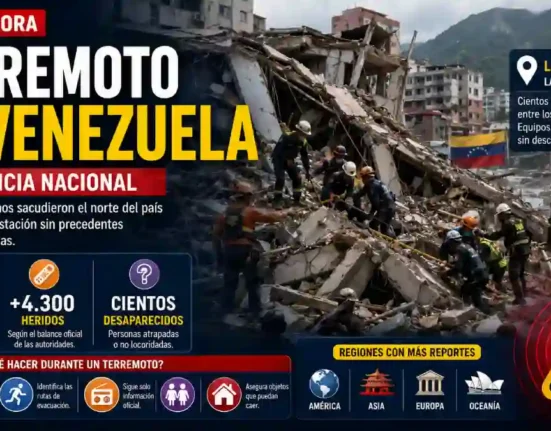 Terremoto en Venezuela 235 muertos, más de 4.300 heridos y cientos de desaparecidos tras devastadores sismos