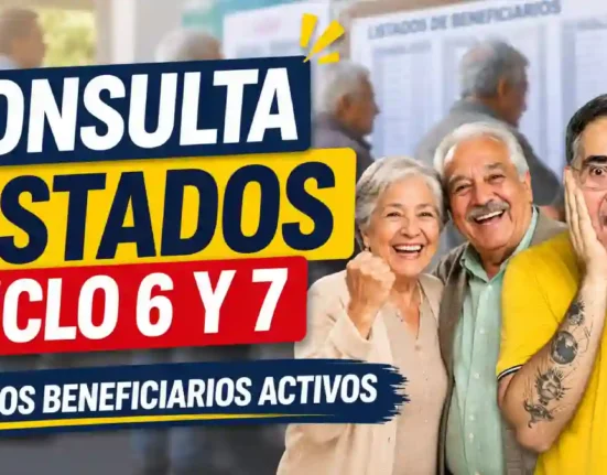 Consulta Listados ciclo 6 y 7 Nuevos beneficiarios activos de Colombia Mayor