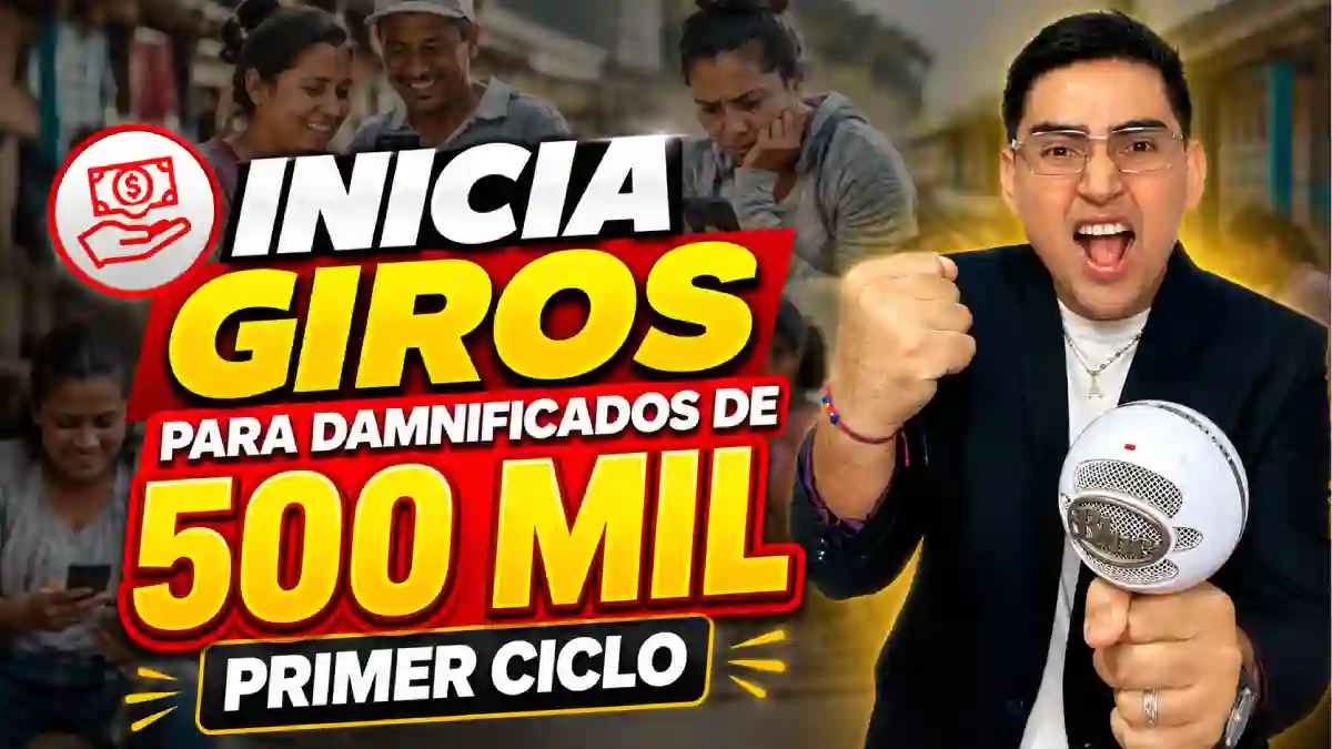 Inicia giros para damnificados de 500 mil Prosperidad Social anuncia el primer ciclo de la Línea de Atención a Emergencias de Renta Ciudadana