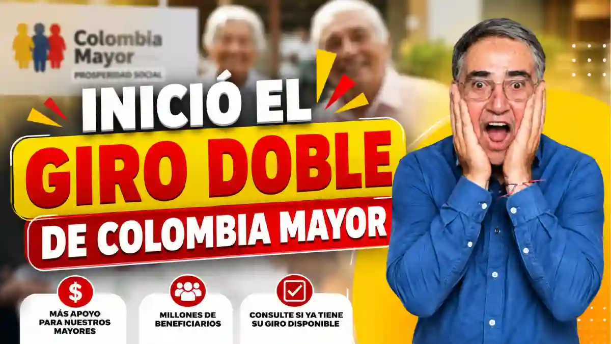 Inició el giro doble de Colombia Mayor Así puede consultar si ya tiene disponible su incentivo