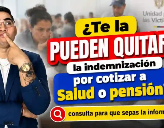 Pérdida de la indemnización administrativa ¿Te la pueden quitar por cotizar a salud o pensión Esto dice la ley