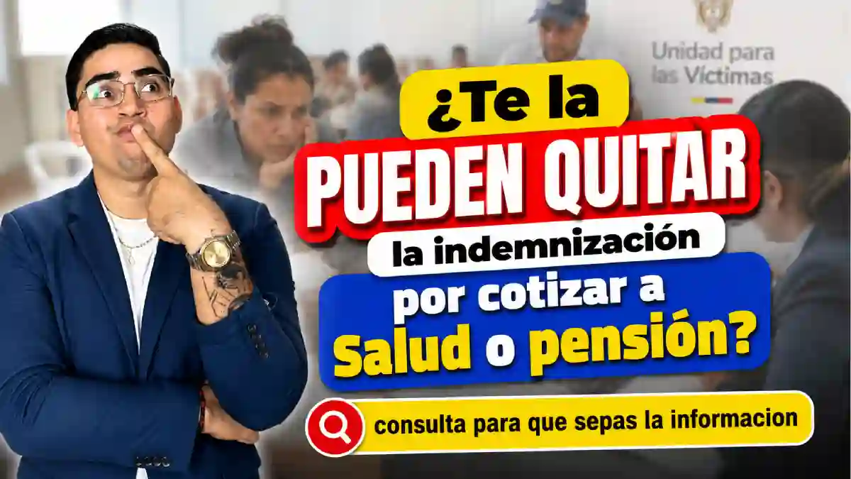 Pérdida de la indemnización administrativa ¿Te la pueden quitar por cotizar a salud o pensión Esto dice la ley