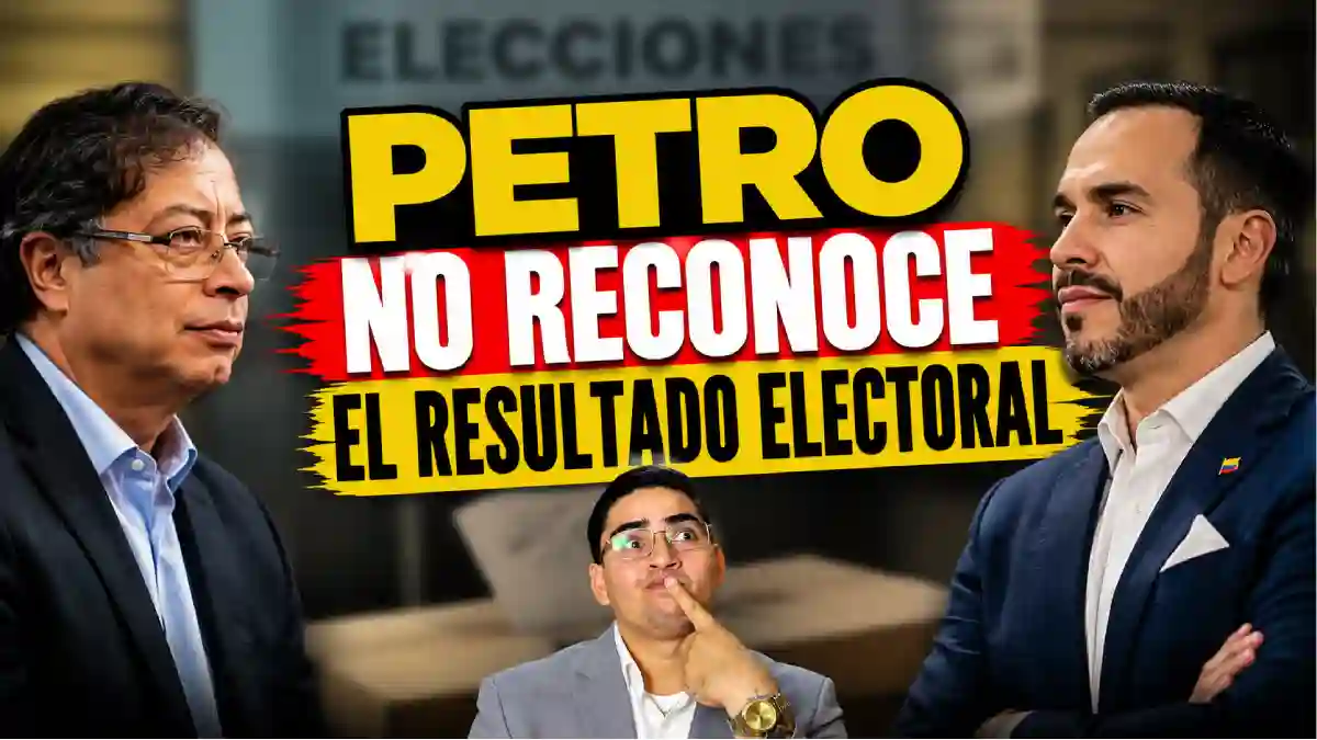 Petro no reconoce el resultado electoral y confirma que no asistirá a la posesión de Abelardo de la Espriella 1 Petro no reconoce el resultado electoral y confirma que no asistirá a la posesión de Abelardo de la Espriella